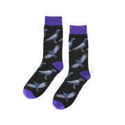 Save the Raven Bamboo Socks by Barekind NZ