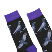 Save the Raven Bamboo Socks by Barekind NZ