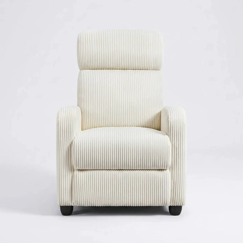 Yaheetech Recliner Chair Corduroy Recliner Sofa Adjustable Modern Single Reclining Chair Recliner Chair Corduroy Recliner Sofa Adjustable Modern Single Reclining Chair