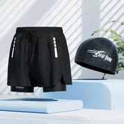 Men's Quick-Dry Swim Trunks - Beach Shorts for Swimming & Spa by Mead's Supply & Equipment Outfitters limited