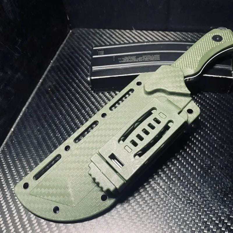 g8buynz Multi-Purpose Outdoor Knife Fixed Blade Camping Hunting Survival Field With Kydex Sheath Multi-Purpose Outdoor Knife Fixed Blade Camping Hunting Survival Field With Kydex Sheath