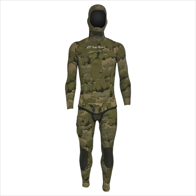 5mm Camo Wetsuit - Rob Allen Scorpia by NZ Diver