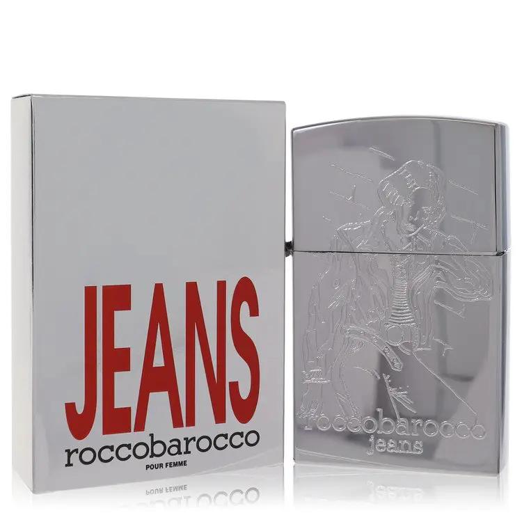 Roccobarocco Silver Jeans Eau De Toilette Spray (new packaging) By Roccobarocco by Brands HD