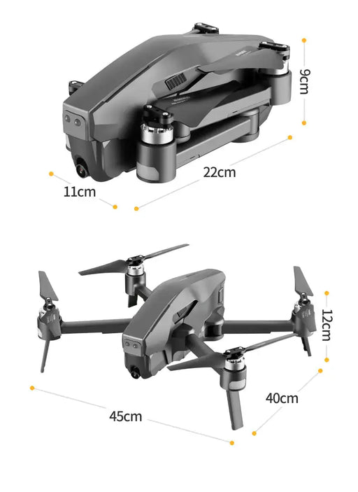 Professional 4K HD Foldable GPS Drone - 28min Flight Time, 1600m Range | Aerial Photography by Mead's Supply & Equipment Outfitters limited