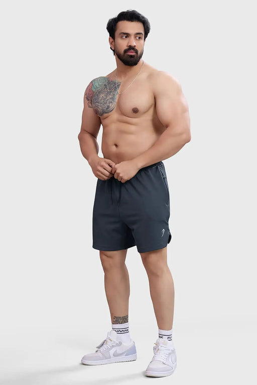 Rush Shorts Dark Grey by Fuaark Nz