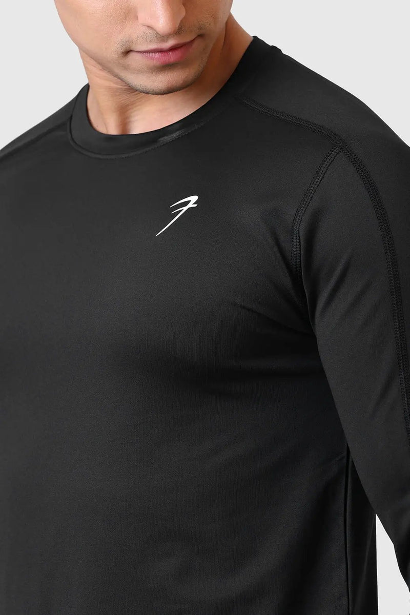 Rush Fullsleeves T-shirt Black by Fuaark Nz