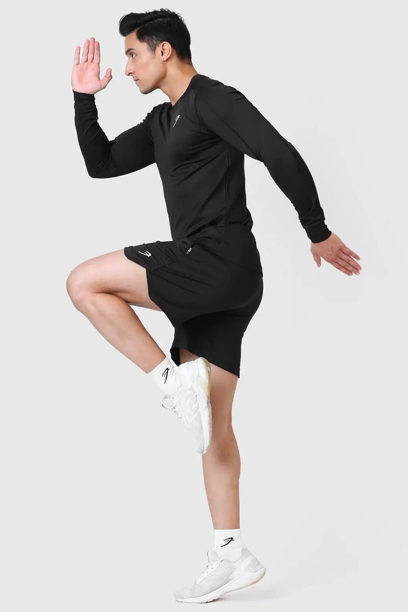 Rush Fullsleeves T-shirt Black by Fuaark Nz
