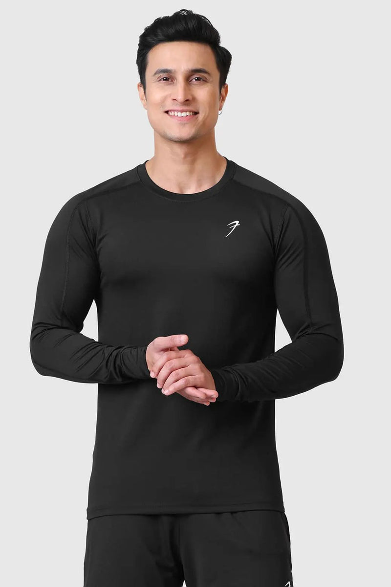 Rush Fullsleeves T-shirt Black by Fuaark Nz