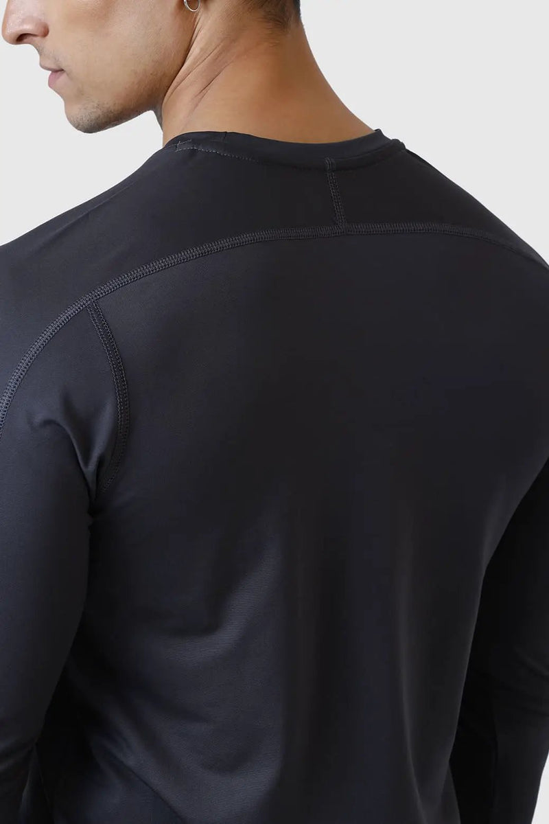 Rush Fullsleeves T-shirt Dark Grey by Fuaark Nz