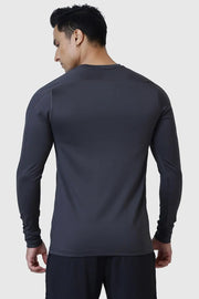 Rush Fullsleeves T-shirt Dark Grey by Fuaark Nz