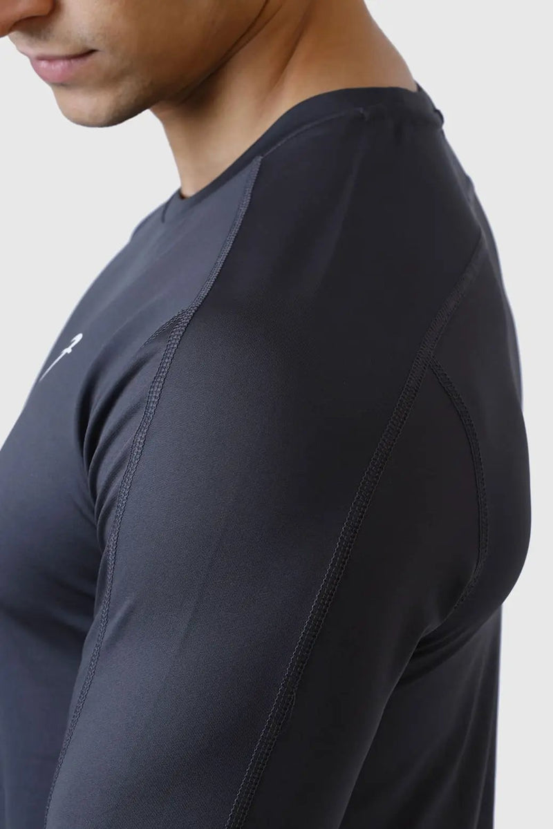 Rush Fullsleeves T-shirt Dark Grey by Fuaark Nz