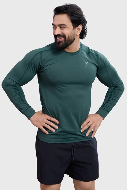 Rush Fullsleeves T-shirt Forest Green by Fuaark Nz