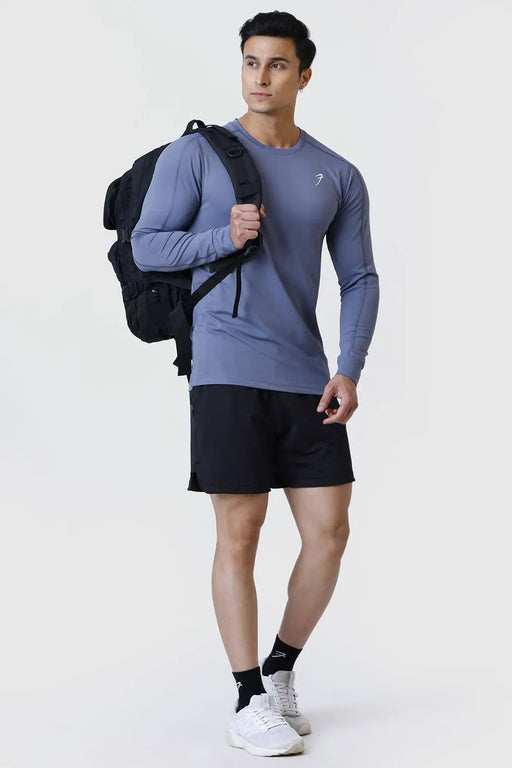 Rush Fullsleeves T-shirt Light Grey by Fuaark Nz