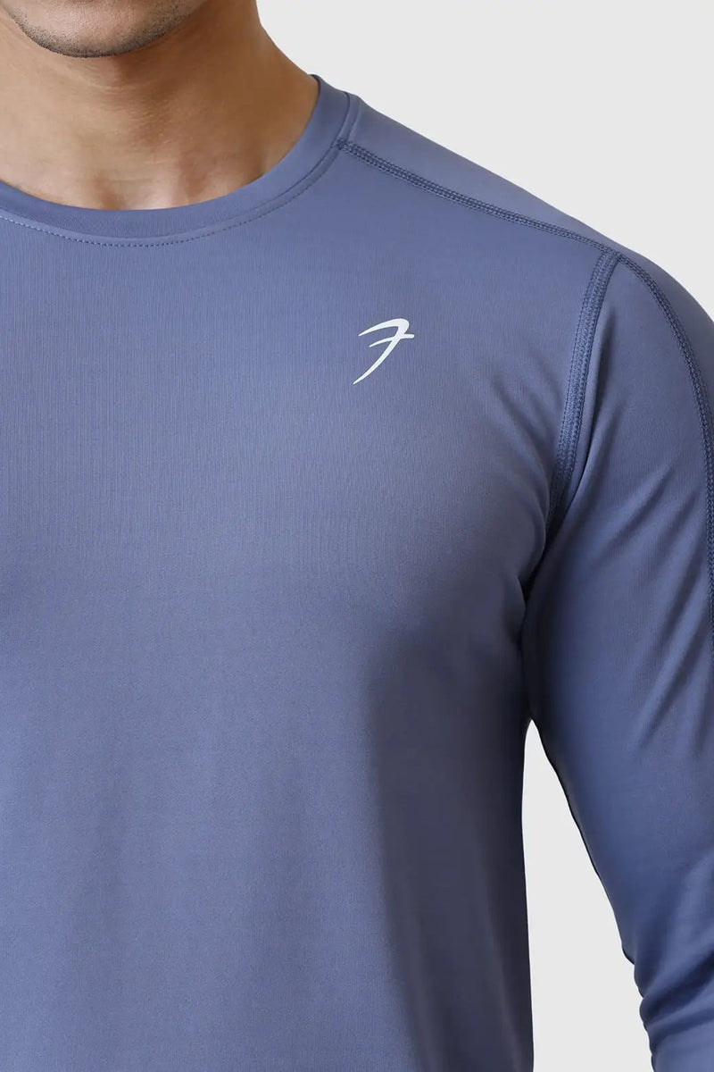 Rush Fullsleeves T-shirt Light Grey by Fuaark Nz