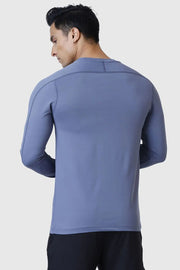 Rush Fullsleeves T-shirt Light Grey by Fuaark Nz