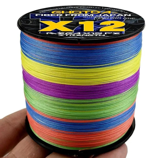 12 Strand x 1000m Fishing Braid by NZ Diver