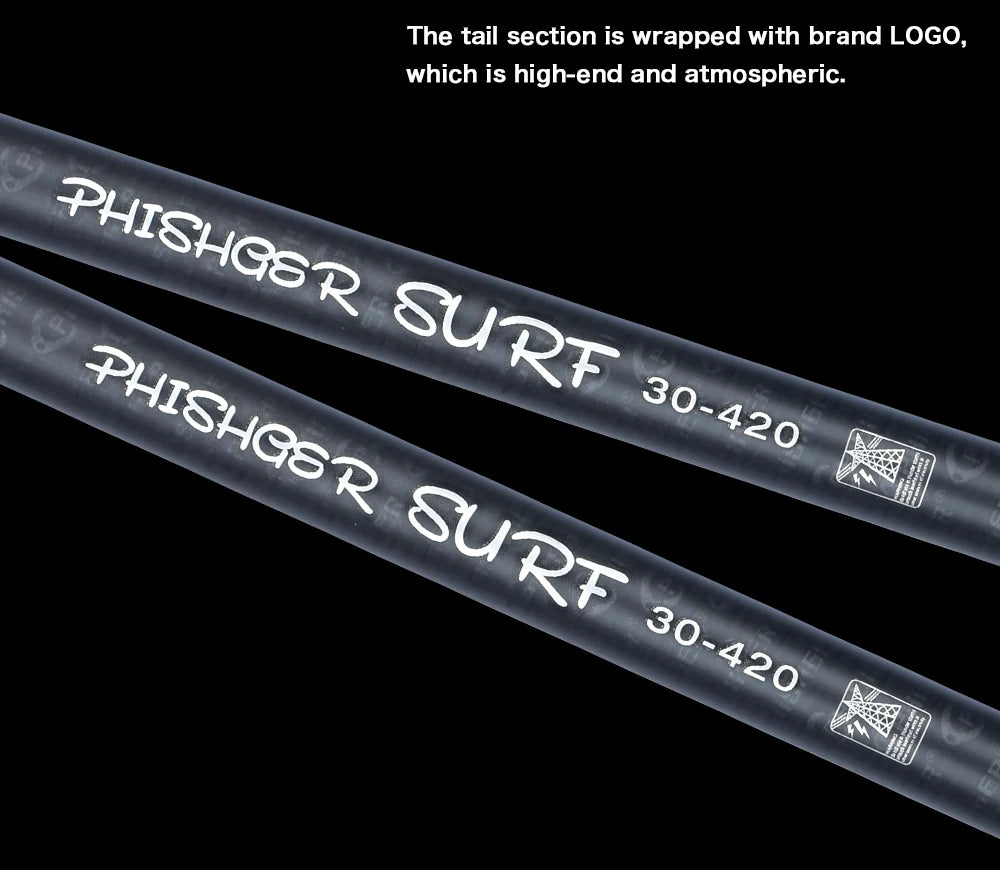 PHISHGER Telescopic Surf Spinning Rod 3.6/4.2/4.5/5.0/5.3m Power80-150g 30T Carbon Travel Surfcasting Shore Casting Fishing Pole - Action Outdoors Kiwi