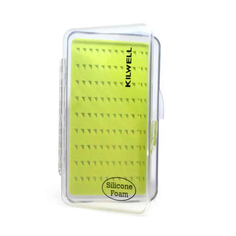 Kilwell Kilwell Fly Box ABS Tri Silicone Med Kilwell Fly Box ABS Tri Silicone Med