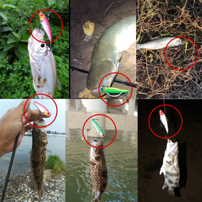 1Pcs 7g 10g 12g 14g Metal VIB Fishing Lure Vibration 3D Eyes Crank Lures Winter Sinking Hard Bait Swimbait Fishing Tackles - Action Outdoors Kiwi