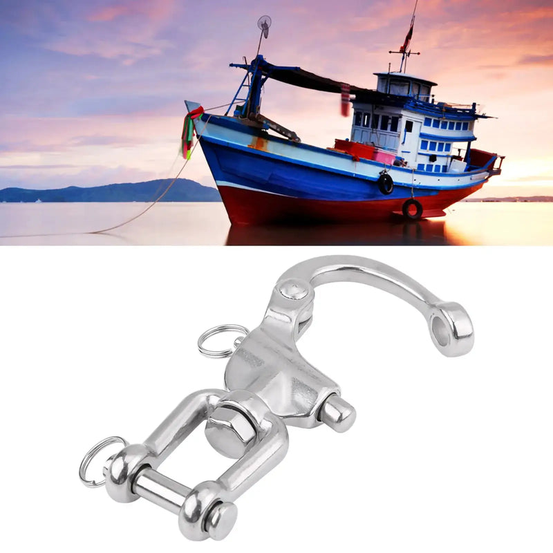 Action Outdoors Limited 316 Stainless Steel Jaw Swivel Snap Shackle For Sailboat Spinnaker Halyard 316 Stainless Jaw Swivel Snap Shackle For Spinnaker