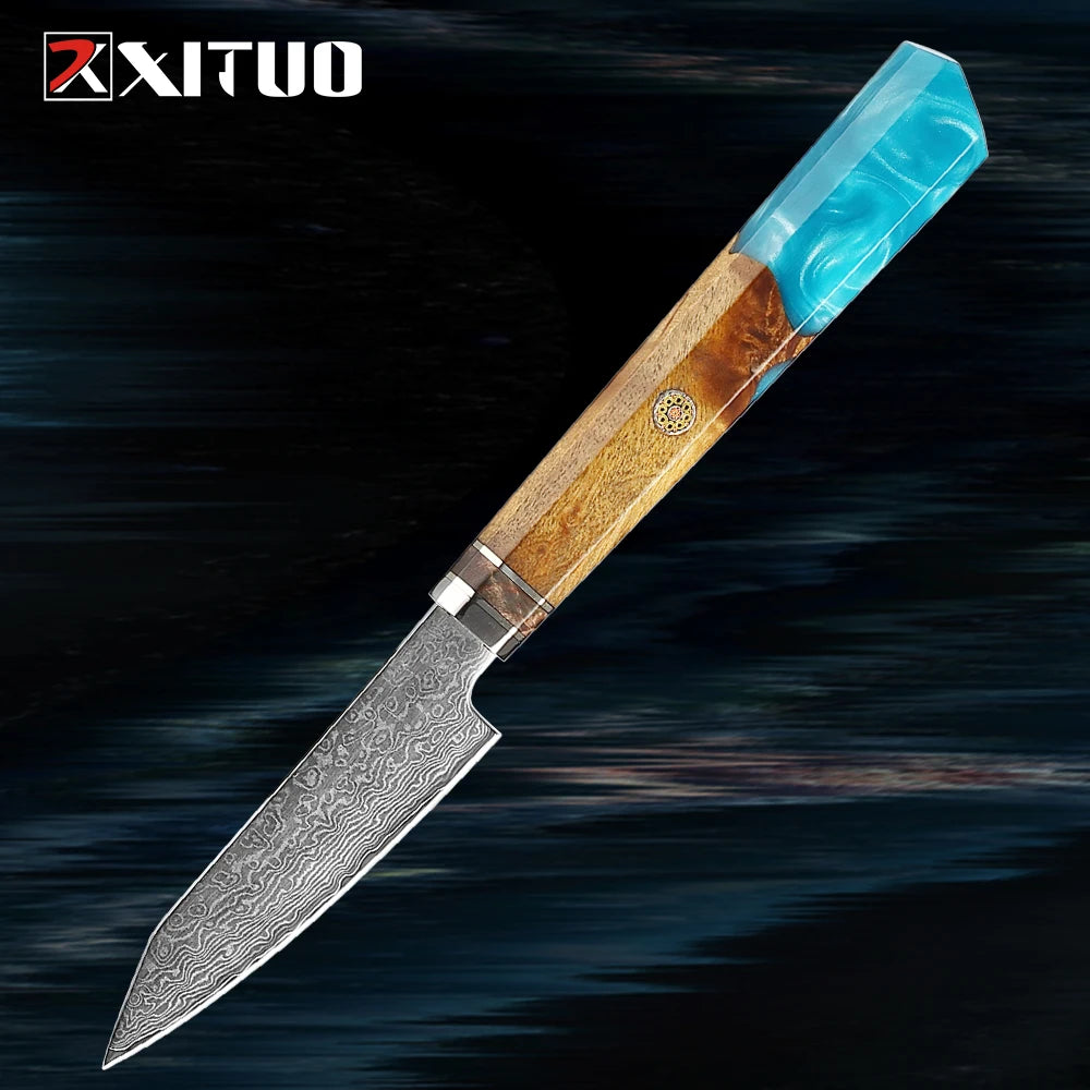 XITUO Damascus Knife Set Kitchen Knife Damascus Steel VG10 Chef Knife Santoku Knives Japanese Knife Home kitchen tools best gift - Action Outdoors Kiwi