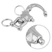 Action Outdoors Limited 316 Stainless Steel Jaw Swivel Snap Shackle For Sailboat Spinnaker Halyard 316 Stainless Jaw Swivel Snap Shackle For Spinnaker