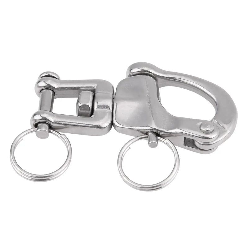 Action Outdoors Limited 316 Stainless Steel Jaw Swivel Snap Shackle For Sailboat Spinnaker Halyard 316 Stainless Jaw Swivel Snap Shackle For Spinnaker