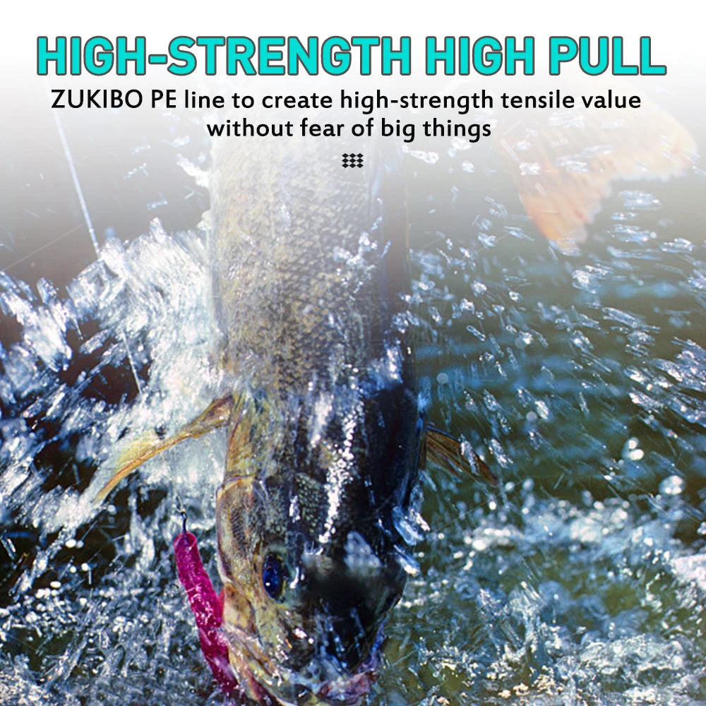 ZUKIBO X13 Japan Performance Multifilament PE Line Smooth Super 13 Strands Braided Fishing Line 150m 200m Durable Saltwater Line - Action Outdoors Kiwi