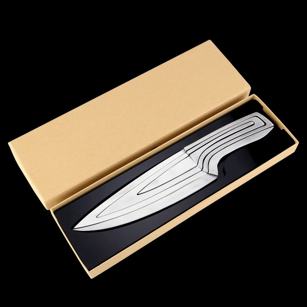 XITUO 4pcs Multi Kitchen knives Stainless steel Cascading knife combination Sets - Action Outdoors Kiwi