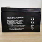 12V 9AH AGM Deep Cycle Battery Charge Fridge Solar Power 4X4 by salelink.co.nz