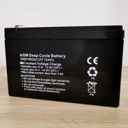 12V 12AH AMP Hour Battery AGM SLA Deep Cycle Dual Fridge Solar Power 12 Volt by salelink.co.nz