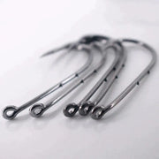 50pcs Double-backed 5/0 High Carbon Fishing Hooks by NZ Diver