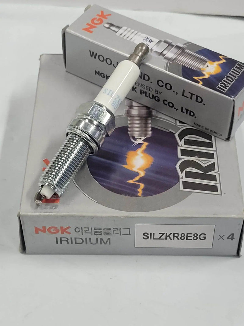 NGK SILZKR8E8G / 94595 Spark Plug Iridium Fits Hyundai , Kia by JBH AUTO PARTS