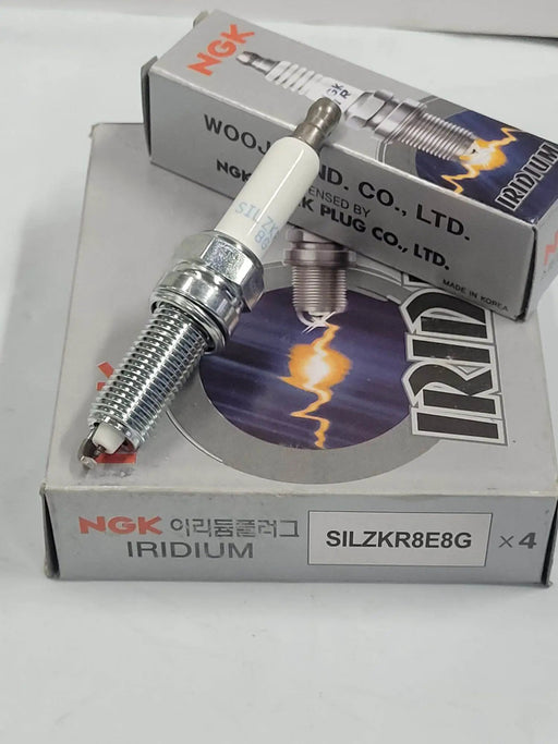 NGK SILZKR8E8G / 94595 Spark Plug Iridium Fits Hyundai , Kia by JBH AUTO PARTS