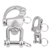 Action Outdoors Limited 316 Stainless Steel Jaw Swivel Snap Shackle For Sailboat Spinnaker Halyard 316 Stainless Jaw Swivel Snap Shackle For Spinnaker