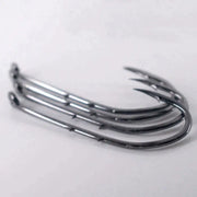 50pcs Double-backed 5/0 High Carbon Fishing Hooks by NZ Diver