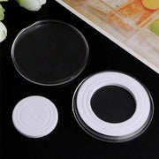 20Pcs Clear Round 40mm Direct Fit Airtight Coin Capsules Fits 5 Different Sized Coins by NZ Diver