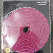 5M Pink DC 12V Flex LED Strip Neon Rope Light Silicone Sign Decor by salelink.co.nz