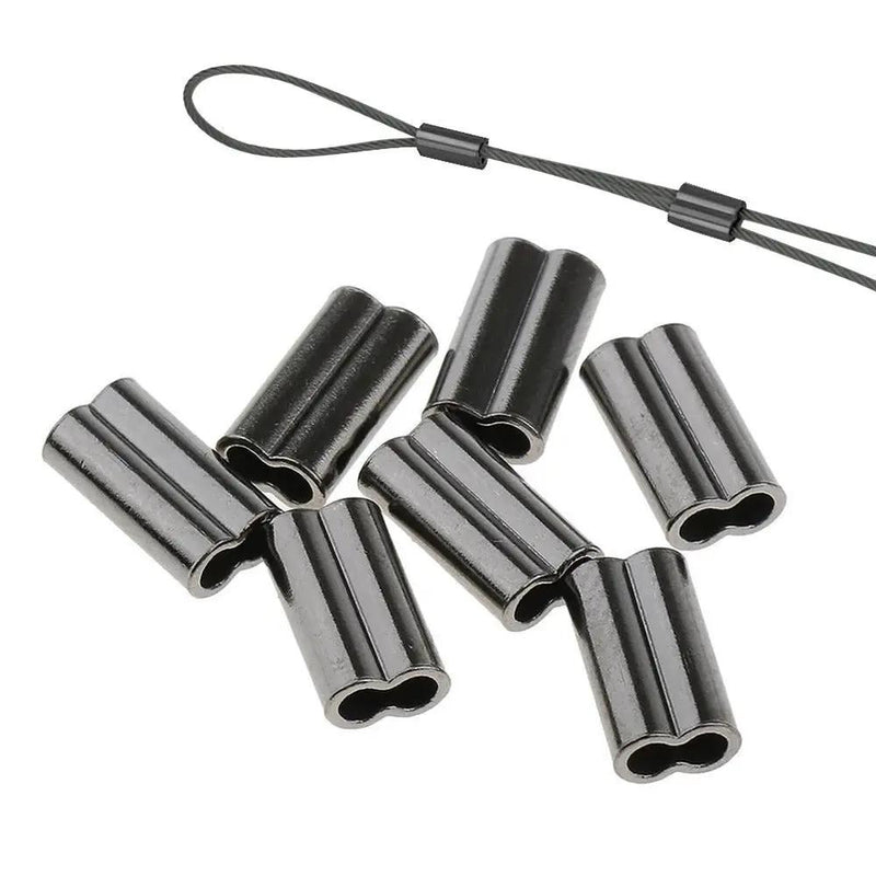 MeanFish Copper Double Crimp Sleeves - Pack of 50 by NZ Diver