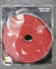 5M Red Modern DC 12V Flex LED Strip Neon Rope Light Silicone Indoor/Outdoor Sign Decor by salelink.co.nz