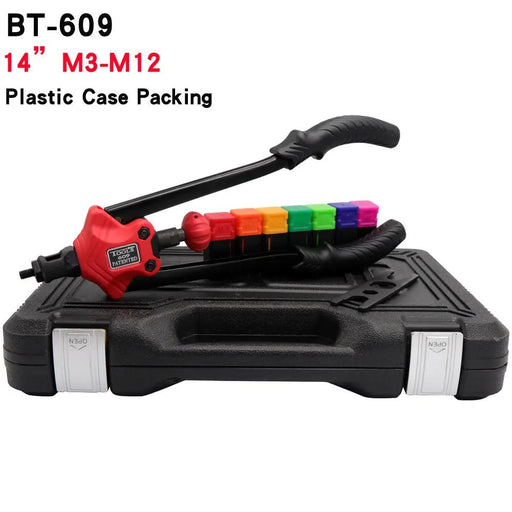 430Pcs Rivnut Riveter Rivet Nut Nutserts Riveting Tool Kit Nutsert M3-M12 by salelink.co.nz