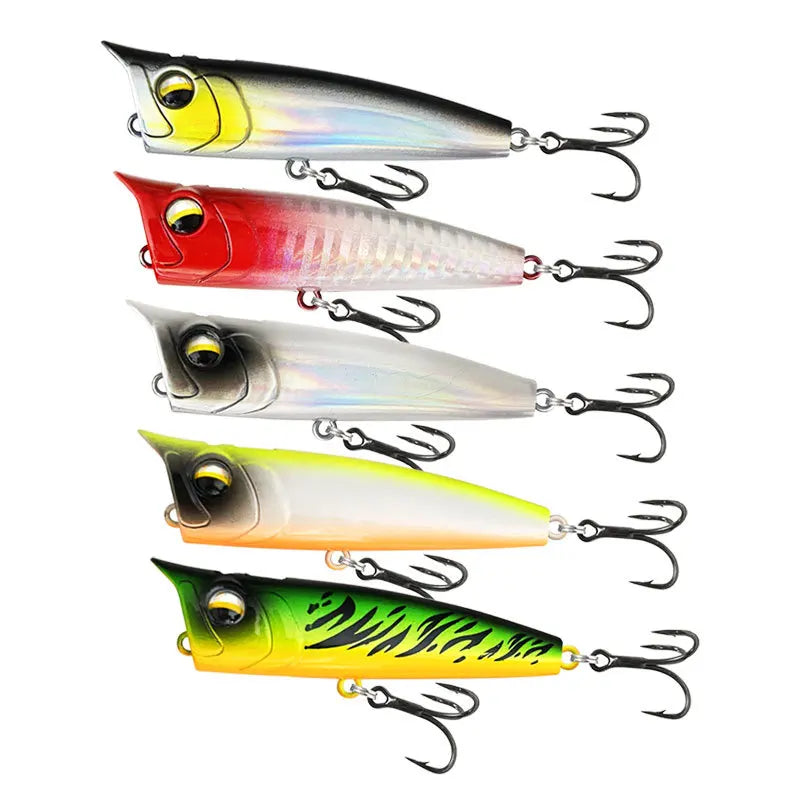 Big Wave Topwater Popper Fishing Lure 11g/16g Floating Poper Bait Artificial Hard Bait Fishing Tackle - Action Outdoors Kiwi