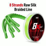 Desers Kingdom 8 Strands Shadow Tip Braided PE Line for Sea Fishing 150m 300m Green Kingdom 8 Strands Shadow Tip Braided PE Line 150m