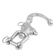 Action Outdoors Limited 316 Stainless Steel Jaw Swivel Snap Shackle For Sailboat Spinnaker Halyard 316 Stainless Jaw Swivel Snap Shackle For Spinnaker