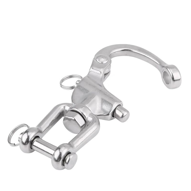 Action Outdoors Limited 316 Stainless Steel Jaw Swivel Snap Shackle For Sailboat Spinnaker Halyard 316 Stainless Jaw Swivel Snap Shackle For Spinnaker