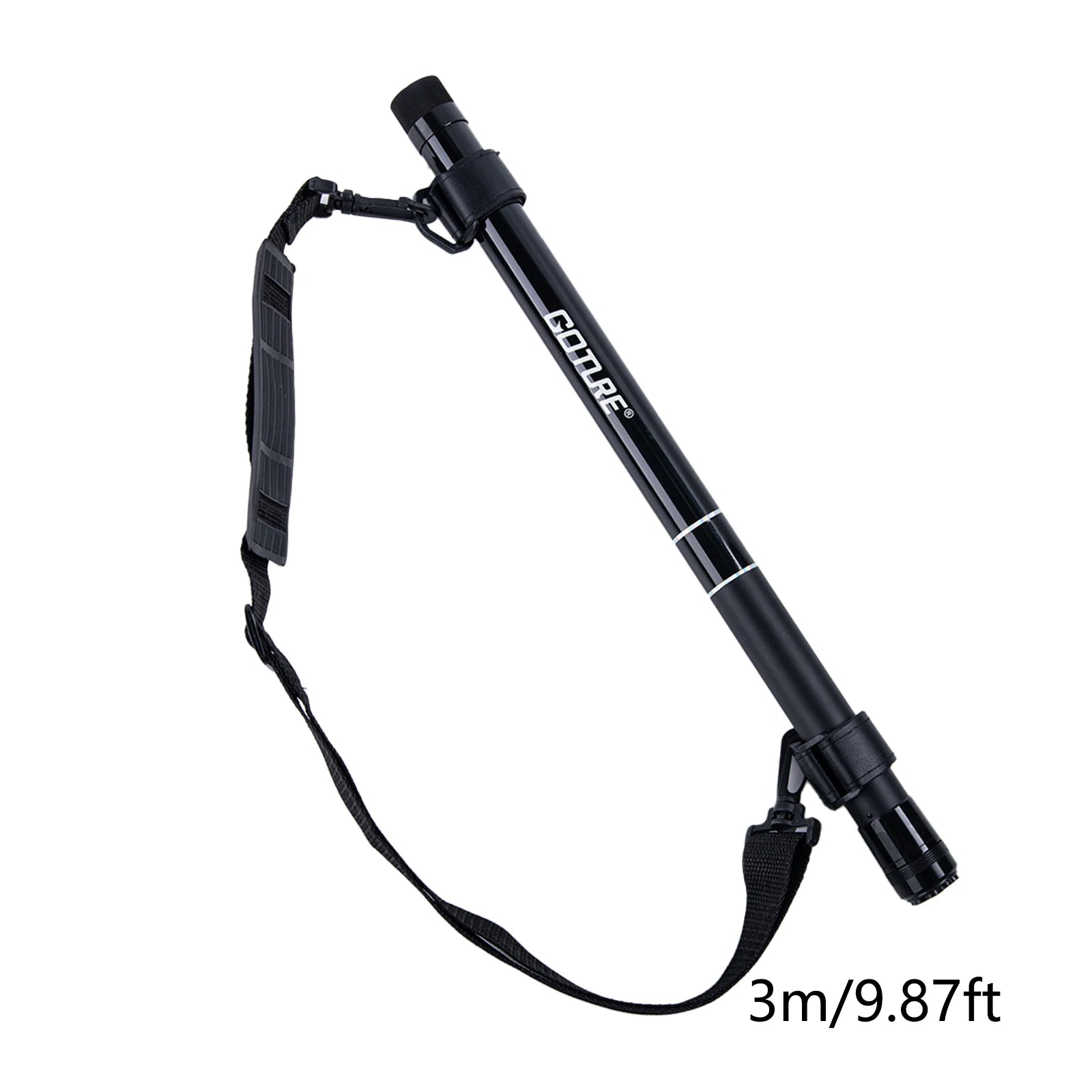 Goture Fishing Net Pole 2.1M 3.0M 3.9M Portable Telescopic Extension Handle Rod Fish Catching Landing Net Fishing Tool - Action Outdoors Kiwi