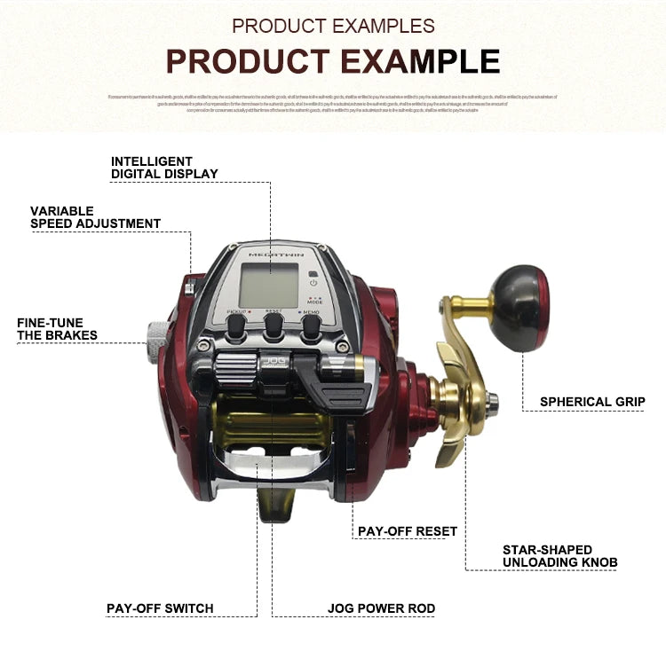 Japan 19  800MJS Reels Saltwater Spinning Big Game Electric Casting Fishing Reel - Action Outdoors Kiwi