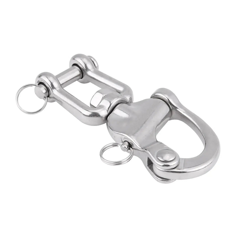Action Outdoors Limited 316 Stainless Steel Jaw Swivel Snap Shackle For Sailboat Spinnaker Halyard 316 Stainless Jaw Swivel Snap Shackle For Spinnaker