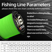 Desers YGKX 16 Strand Braided Fishing Line 1000m Multifilament Carp YGKX 16 Strand Braided Fishing Line 1000m Carp