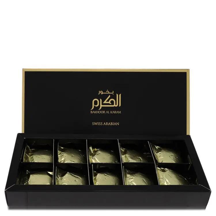 Brands HD Bakhoor Incense (Unisex) Swiss Arabian Bakhoor Al Karam Bakhoor Incense (Unisex) by Swiss Arabian 55 grams Swiss Arabian Bakhoor Al Karam Bakhoor Incense (Unisex) by Swiss Arabian 55 grams